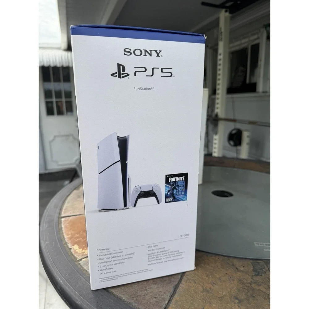 Empty Box ** Sony PS5 PlayStation 5 Fortnite Bundle 1TB CFI-2015 4K